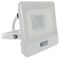 VT-128S-1-W 20295 - 20W Slim Floodlight with PIR, 3000K, 1510lm, IP65, White