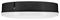 4058075647763 - 15W Round Surface LED Emergency Bulkhead with Sensor, IP65, 4000K, Black