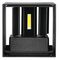 VT-759-12 218530 - 11W LED Up and Down Square Wall Light, 4000K, 1360lm, Black