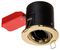 IGP/TB - Fire Rated Tilting Downlight, Brass, IP20