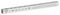 VT-8-40 20352 - 40W LED Grill Fitting, 6500K, 4800lm, 120cm, White