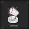 VT-806 218250 - 6W LED Wall Lamp, 3000K, 540lm, White