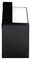 VT-827 218540 - 12W LED Square Wall Light, 4000K, 1160lm, Black