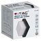 VT-828 218544 - 12W LED Outdoor Wall Light, 4000K, 1280lm, Black