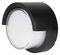 VT-827 218538 - 12W LED Outdoor Round Wall Light, 4000K, 1155lm, Black