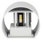 VT-756 217091 - 5W LED Round Up and Down Light, 4000K, 700lm, IP65, White