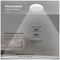 VT-24SS 2120094 - 20W LED Dome Light with Microwave Sensor, 3-in-1 CCT , 1850lm, IP65, White