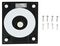 VT-822 218341 - 12W LED Outdoor Wall Light, 4000K, 1350lm, IP65, Black