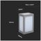 VT-822 218337 - 12W LED Outdoor Wall Light, 3000K, 1250lm, IP65, Grey