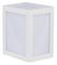 VT-822 218334 - 12W LED Outdoor Wall Light, 3000K, 1250lm, IP65, White