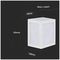 VT-822 218334 - 12W LED Outdoor Wall Light, 3000K, 1250lm, IP65, White