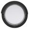 VT-827 218537 - 12W LED Outdoor Round Wall Light, 3000K, 1155lm, Black