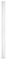 VT-8-64 2120075 - 60W LED Batten Fitting Light, 6500K, 7200lm, IP20, White