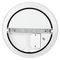 VT-12S 21820 - 12W LED Slim Dome Light, 4000K, 1480lm, White