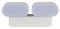 VT-814 218292 - 10W 2-Way LED Wall Light, 3000K, 1444lm, IP65, White
