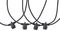 86323 - Outdoor Festoon String with 12x E27 holders, 12m, IP54
