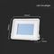 10034 - 300W LED Floodlight, 6500K, 26390lm, Non-Dimmable, White