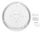 21805 - 15W Round Dome Light with Microwave Sensor, 6400K, 1580lm, White