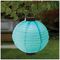 LS184011B - Solar Powered Lantern, Blue, Cool White, IP44