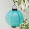 LS184011B - Solar Powered Lantern, Blue, Cool White, IP44
