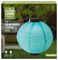 LS184011B - Solar Powered Lantern, Blue, Cool White, IP44