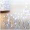 LS230113CW - 100 LED Solar Microbrights Pinwire String Lights, Cool White, IP44, 5m