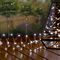 LS230113CW - 100 LED Solar Microbrights Pinwire String Lights, Cool White, IP44, 5m