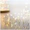 LS230113WW - 100 LED Solar Microbrights Pinwire String Lights, Warm White, IP44, 5m
