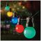 LT220100MC - 20 Bulb Battery Operated Party Lights with Timer, Multicoloured, IP44