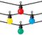 LT220100MC - 20 Bulb Battery Operated Party Lights with Timer, Multicoloured, IP44