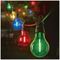 LT200200MC - 10 LED Bulb Connectable Festoon Lights, Multicoloured