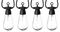LT200201CW - 10 LED Drop Bulb Connectable Festoon Lights, Cool White