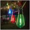 LT220105MC - 20 LED Drop Bulb Connectable Festoon Lights, Multicoloured