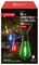 LT220105MC - 20 LED Drop Bulb Connectable Festoon Lights, Multicoloured