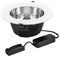 929003165632 - 24W Ledinaire Recessed Downlight, 4000K, 2400lm, IP20, Black