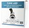 778111 - GU10 LED Fire Rated Downlight Can with Matt White Bezel, IP20