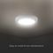 VT-60018 7878 - 18W Backlit Surface Mounted Round Panel, 6500K, 1980lm, Non-Dimmable