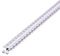 VT-8102 - 2m Mounting Kit with Diffuser for LED Strip Recessed, 52.1x13.3mm, Silver