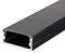 VT-8108 2876 - 2m Mounting Kit with Diffuser for LED Strip Surface, 23.5x10mm, Black