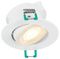 90024 - 4.8W LED Recessed Tilting Downlight, 3000K, 500lm, Non-Dimmable, White - Pack of 6