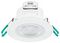 90022 - 4.8W LED Recessed Fixed Downlight, 3000K, 500lm, Non-Dimmable, White - Pack of 3