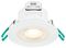 90022 - 4.8W LED Recessed Fixed Downlight, 3000K, 500lm, Non-Dimmable, White - Pack of 3