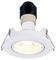 5731 - 4.5W LED Recessed Tilting Downlight Kit, 3000K, 345lm, Non-Dimmable, White - Pack of 3