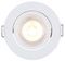 5731 - 4.5W LED Recessed Tilting Downlight Kit, 3000K, 345lm, Non-Dimmable, White - Pack of 3