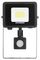 90167 - 27W LED Floodlight with PIR, 4000K, 3000lm, Non-Dimmable, Black