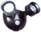 GH121 - 10 LED Twin Head Motion Sensor Security Light, Black