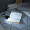 GH418 - Rechargeable LED Reading Light with Twin Flexible Heads & Clip, Black