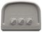 1178030901 - 30W Floodlight with PIR, 3000K, 3110lm, IP44, Grey