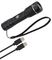 1178600402 - CREE LED Rechargeable Torch, 6500K, 600lm, IP67, Black