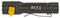1173750005 - LED Rechargeable Torch, 6000K, 400lm, Black